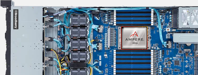 arm ampere-based rack server